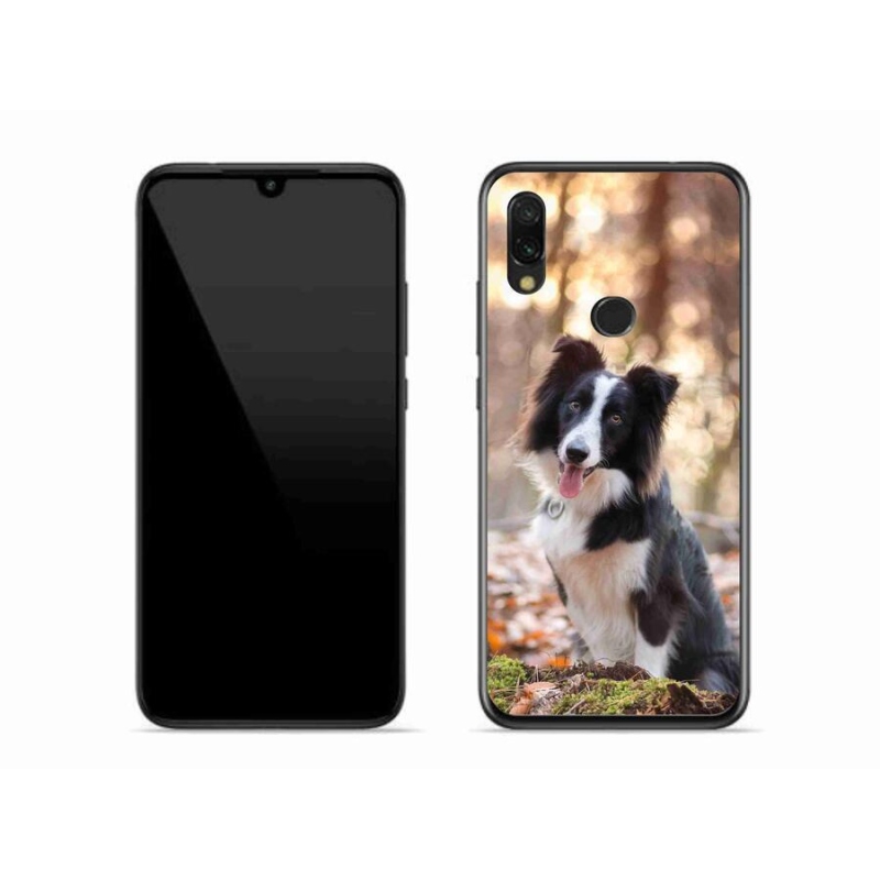 Gelový obal mmCase na mobil Xiaomi Redmi 7 - border kolie 1