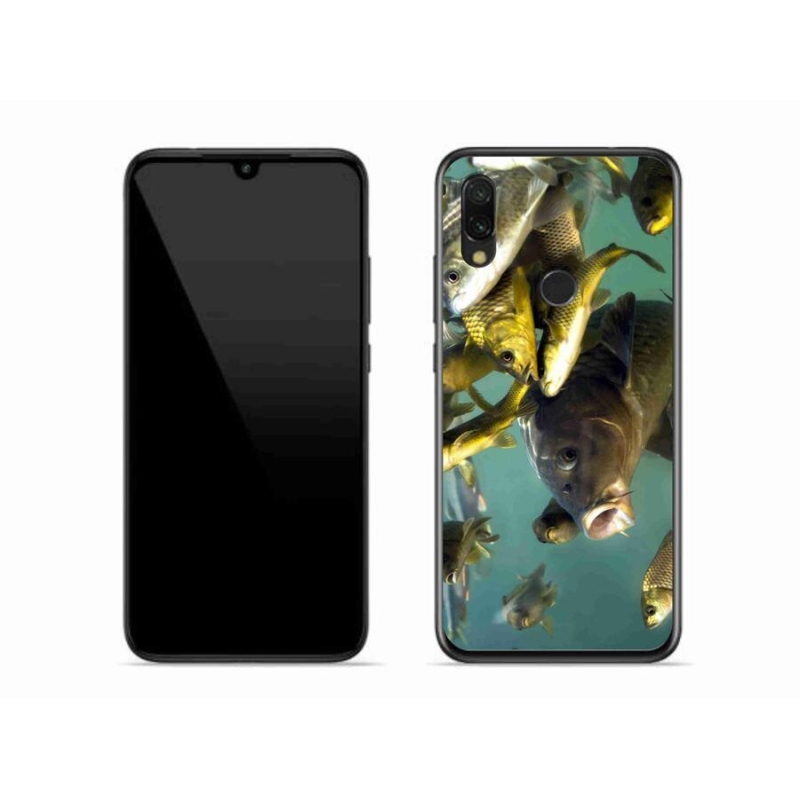Gelový obal mmCase na mobil Xiaomi Redmi 7 - hejno ryb