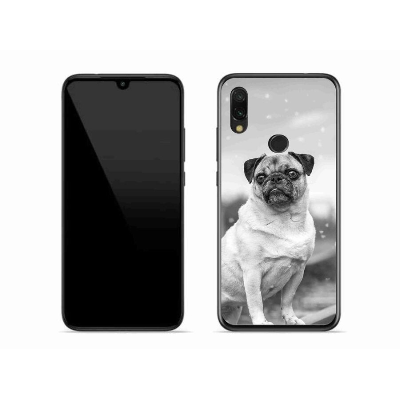 Gelový obal mmCase na mobil Xiaomi Redmi 7 - mops