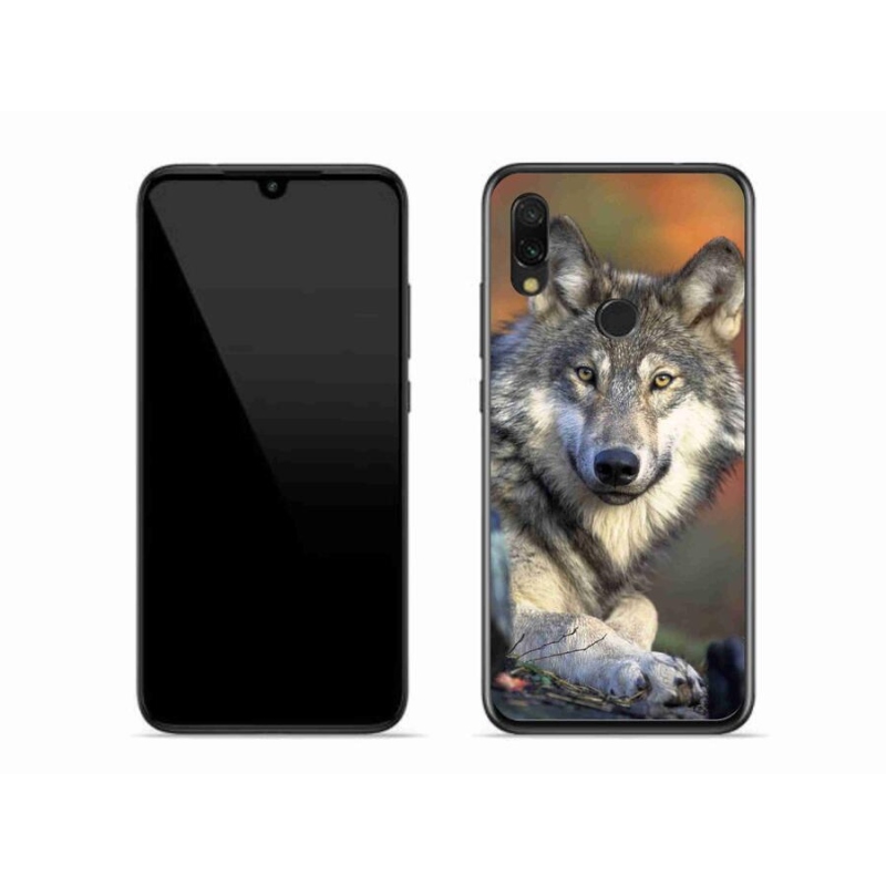 Gelový obal mmCase na mobil Xiaomi Redmi 7 - vlk