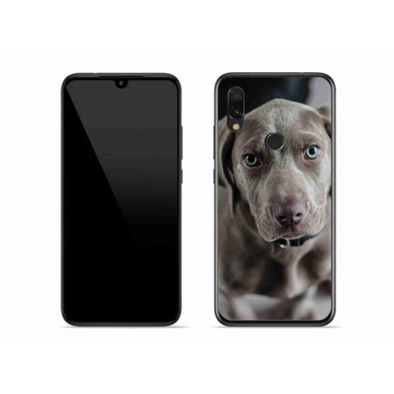 Gelový obal mmCase na mobil Xiaomi Redmi 7 - výmarský ohař