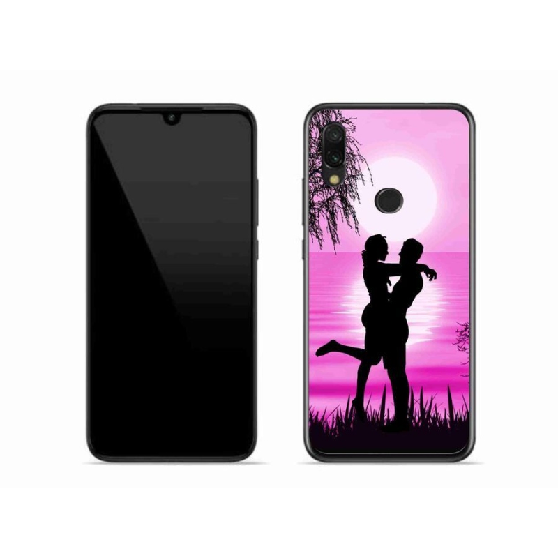 Gelový obal mmCase na mobil Xiaomi Redmi 7 - západ slunce