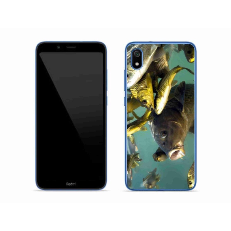 Gelový obal mmCase na mobil Xiaomi Redmi 7A - hejno ryb