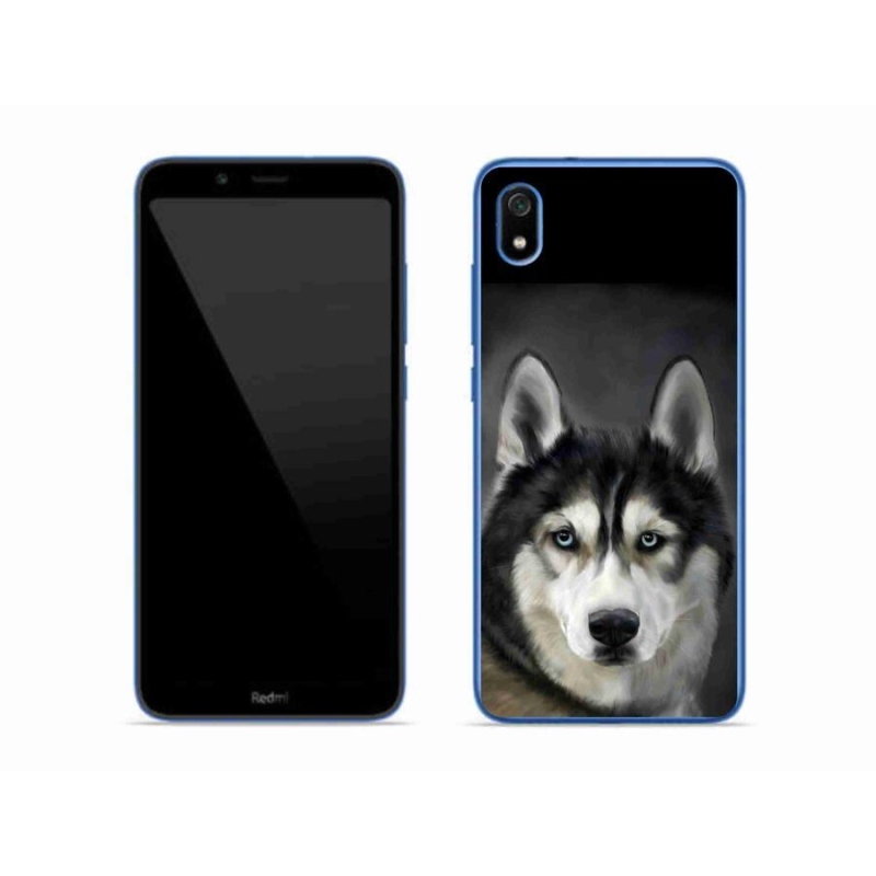 Gelový obal mmCase na mobil Xiaomi Redmi 7A - husky