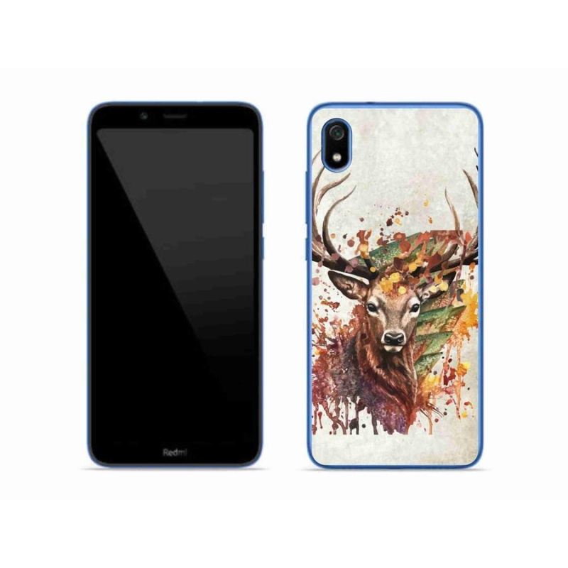 Gelový obal mmCase na mobil Xiaomi Redmi 7A - jelen 1