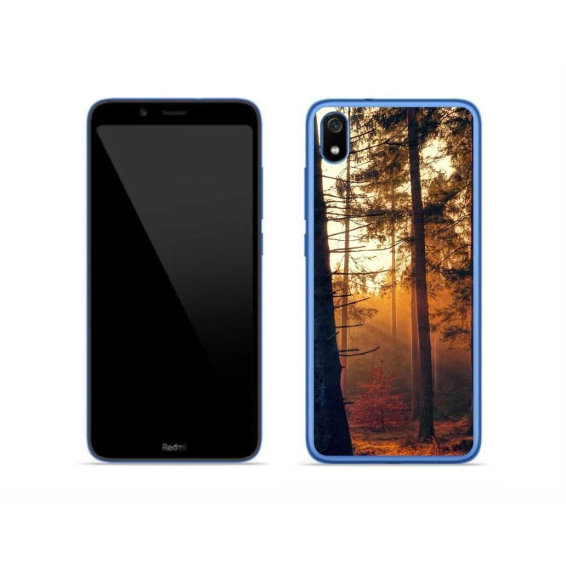 Gelový obal mmCase na mobil Xiaomi Redmi 7A - les