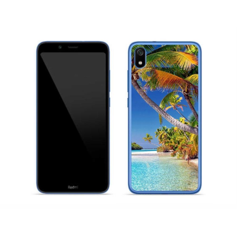 Gelový obal mmCase na mobil Xiaomi Redmi 7A - mořská pláž