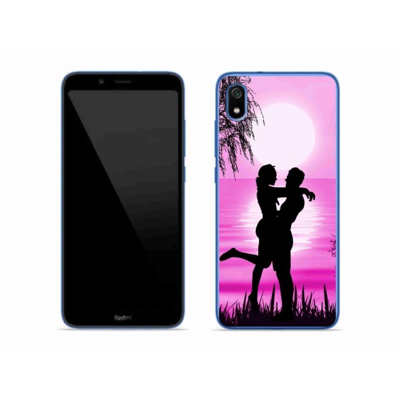 Gelový obal mmCase na mobil Xiaomi Redmi 7A - západ slunce