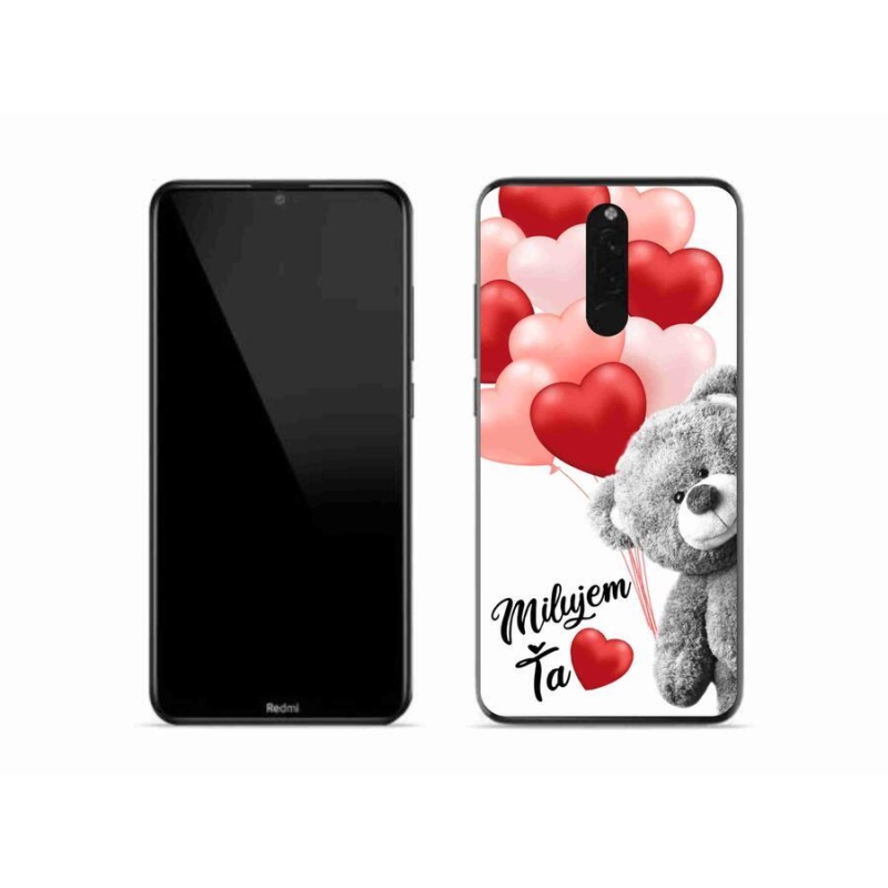 Gelový obal mmCase na mobil Xiaomi Redmi 8 - milujem Ťa sk