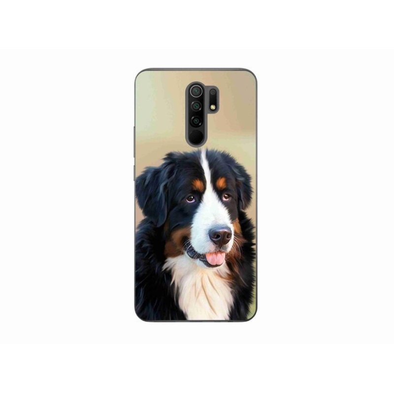 Gelový obal mmCase na mobil Xiaomi Redmi 9 - bernský salašnický pes