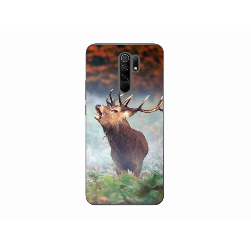 Gelový obal mmCase na mobil Xiaomi Redmi 9 - jelen 2