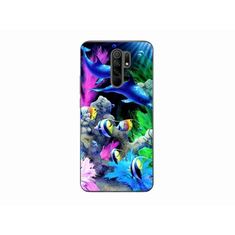 Gelový obal mmCase na mobil Xiaomi Redmi 9 - mořský svět