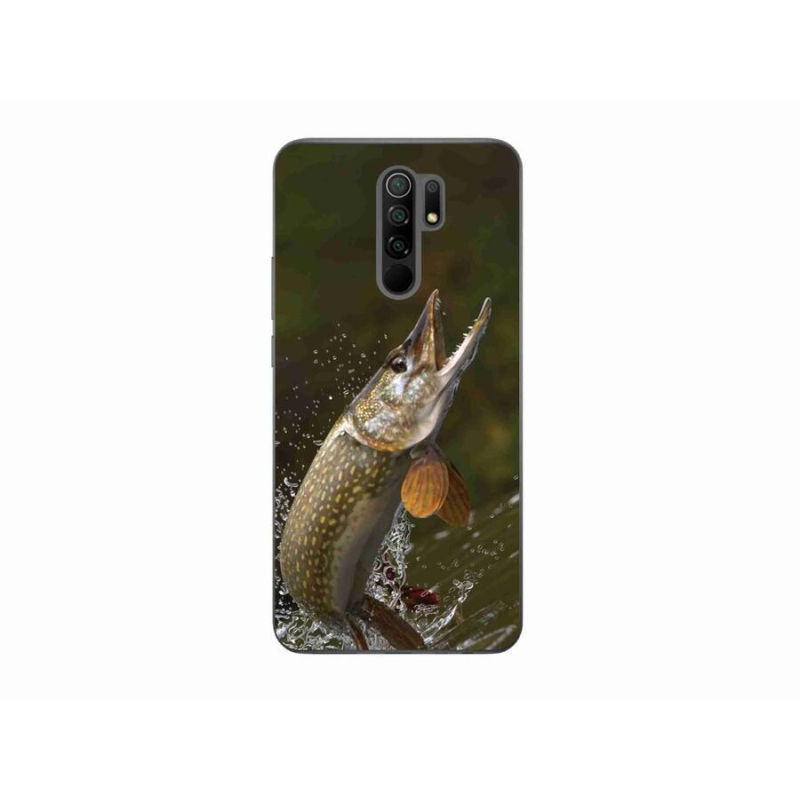 Gelový obal mmCase na mobil Xiaomi Redmi 9 - štika