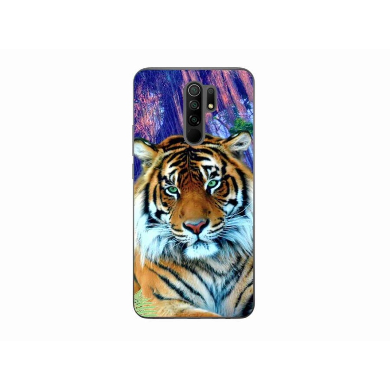 Gelový obal mmCase na mobil Xiaomi Redmi 9 - tygr