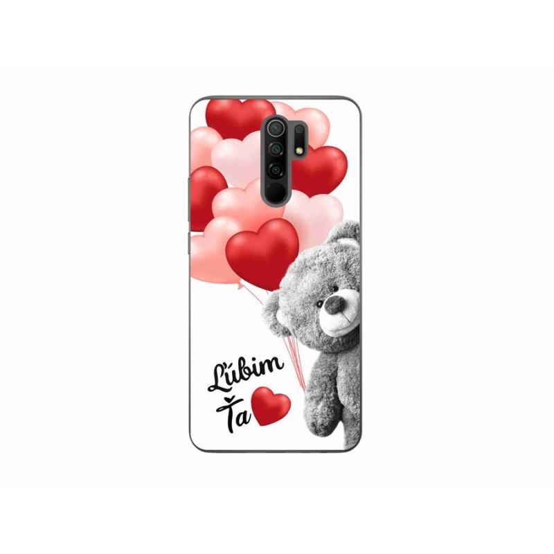 Gelový obal mmCase na mobil Xiaomi Redmi 9 - ľúbim ťa sk