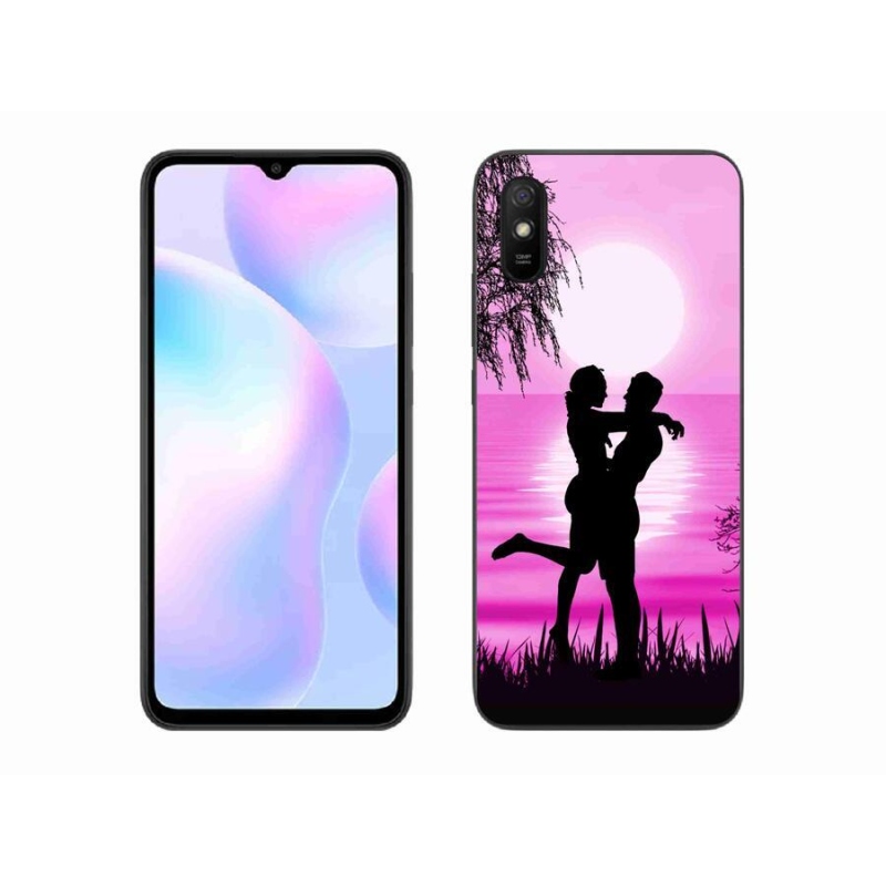 Gelový obal mmCase na mobil Xiaomi Redmi 9A - západ slunce