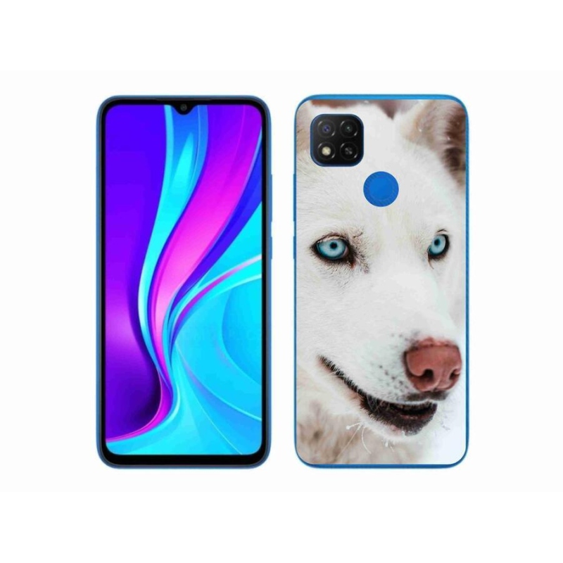 Gelový obal mmCase na mobil Xiaomi Redmi 9C - psí pohled