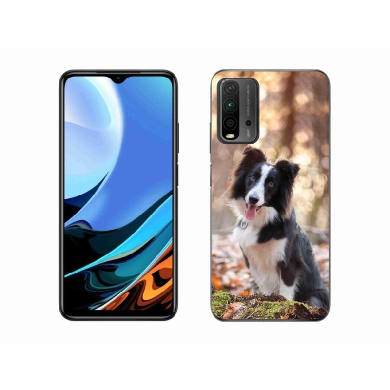 Gelový obal mmCase na mobil Xiaomi Redmi 9T - border kolie 1
