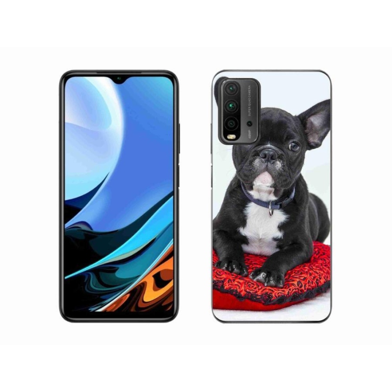 Gelový obal mmCase na mobil Xiaomi Redmi 9T - buldok
