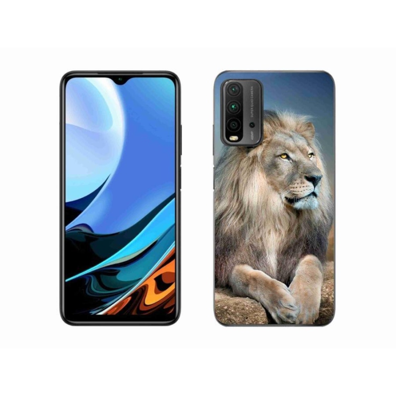 Gelový obal mmCase na mobil Xiaomi Redmi 9T - lev 1