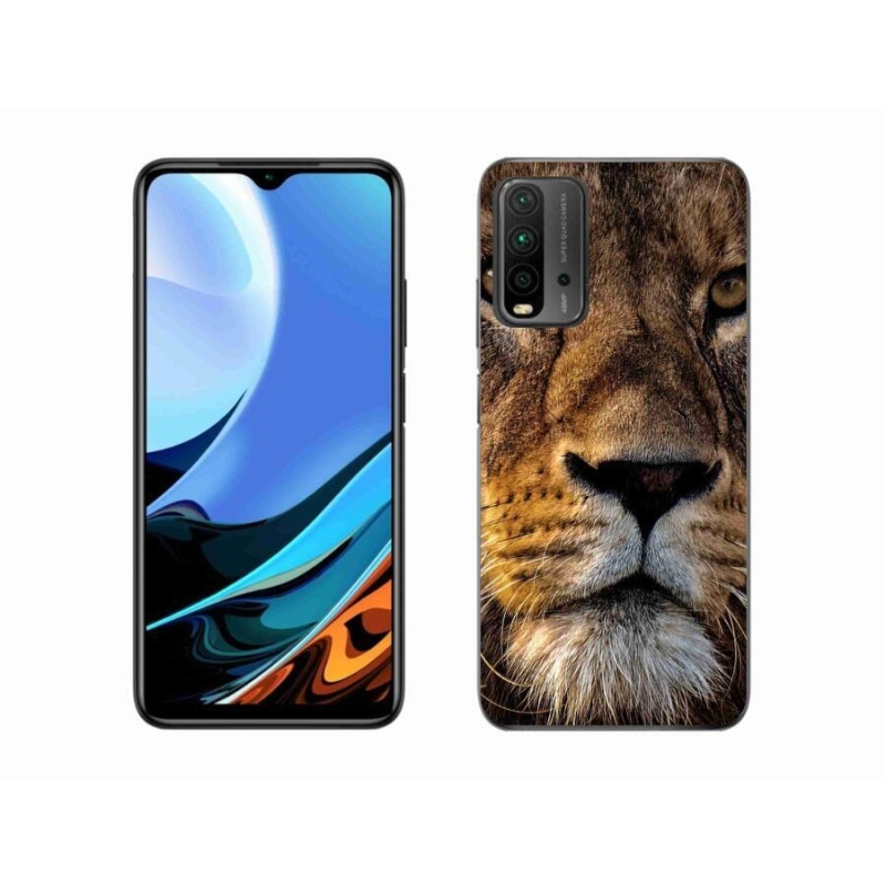 Gelový obal mmCase na mobil Xiaomi Redmi 9T - lev