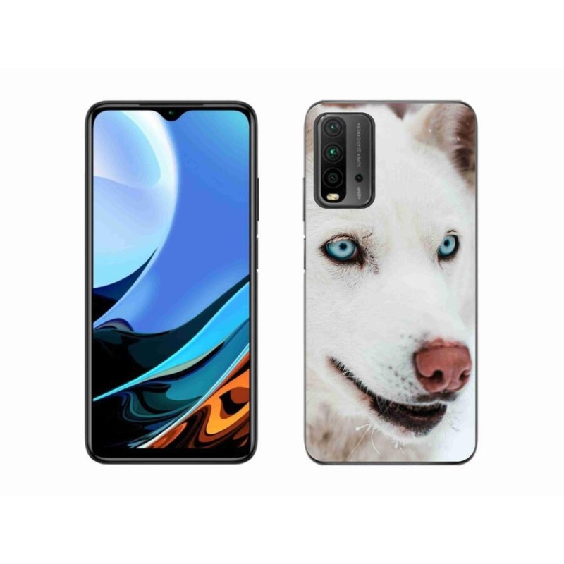 Gelový obal mmCase na mobil Xiaomi Redmi 9T - psí pohled