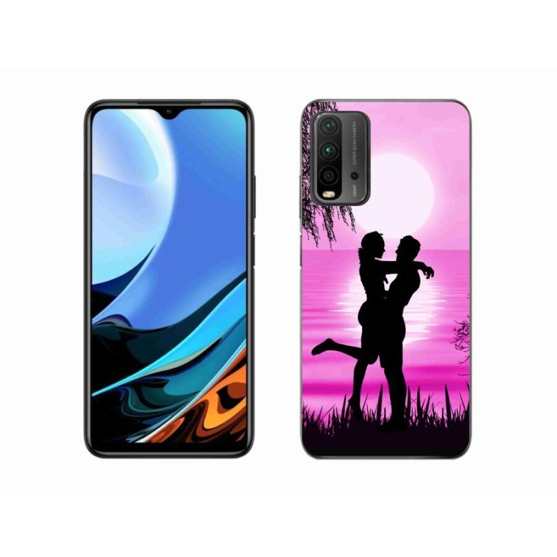 Gelový obal mmCase na mobil Xiaomi Redmi 9T - západ slunce