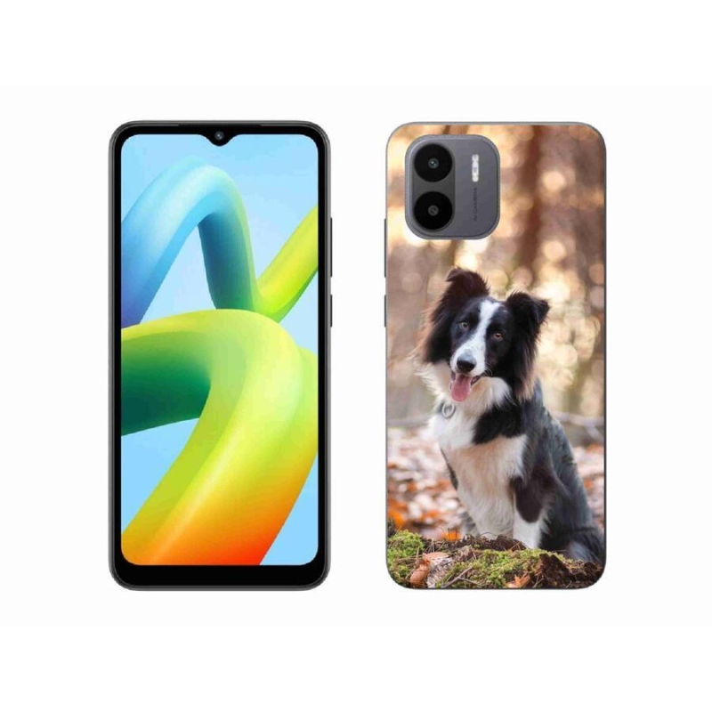 Gelový obal mmCase na mobil Xiaomi Redmi A1/Redmi A2 - border kolie 1