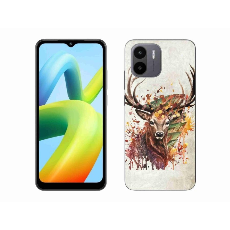 Gelový obal mmCase na mobil Xiaomi Redmi A1/Redmi A2 - jelen 1