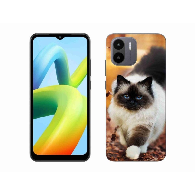 Gelový obal mmCase na mobil Xiaomi Redmi A1/Redmi A2 - kočka