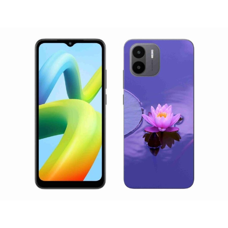 Gelový obal mmCase na mobil Xiaomi Redmi A1/Redmi A2 - květ na hladině