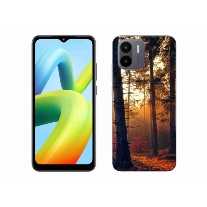 Gelový obal mmCase na mobil Xiaomi Redmi A1/Redmi A2 - les