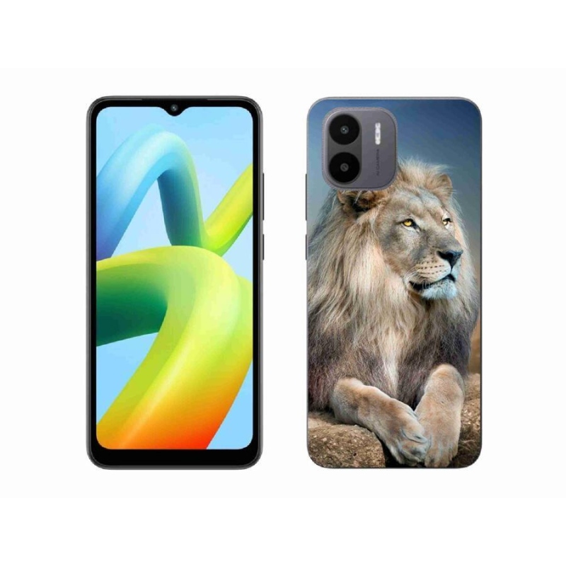 Gelový obal mmCase na mobil Xiaomi Redmi A1/Redmi A2 - lev 1