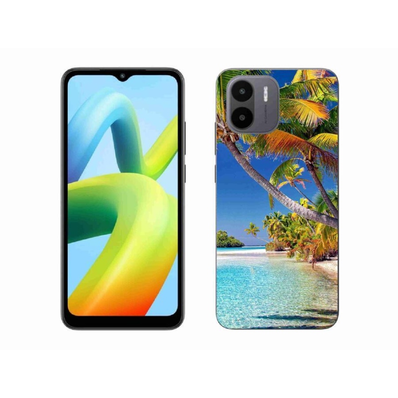 Gelový obal mmCase na mobil Xiaomi Redmi A1/Redmi A2 - mořská pláž