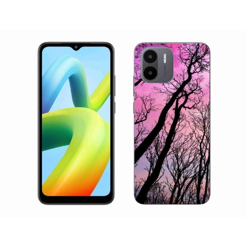 Gelový obal mmCase na mobil Xiaomi Redmi A1/Redmi A2 - opadané stromy