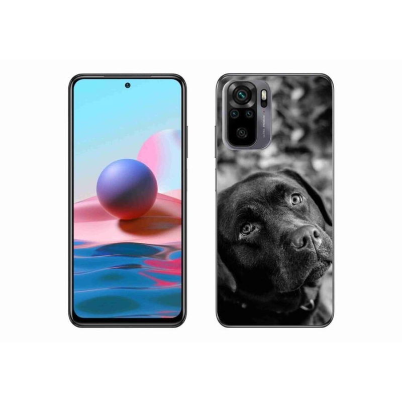 Gelový obal mmCase na mobil Xiaomi Redmi Note 10 4G - labrador