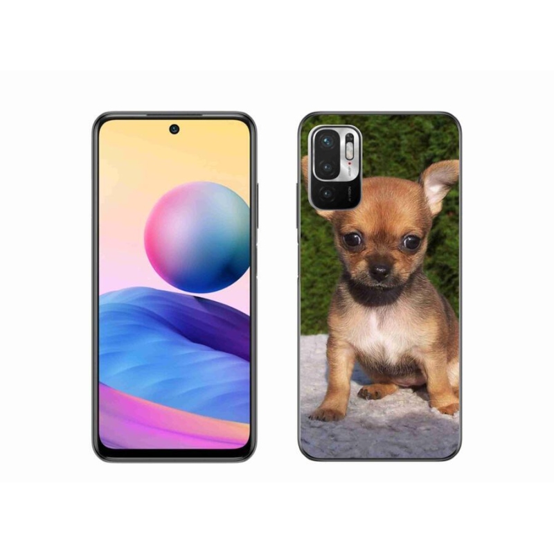 Gelový obal mmCase na mobil Xiaomi Redmi Note 10 5G - čivava 3