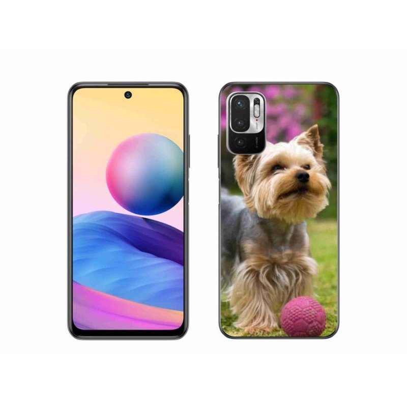 Gelový obal mmCase na mobil Xiaomi Redmi Note 10 5G - jorkšír 4
