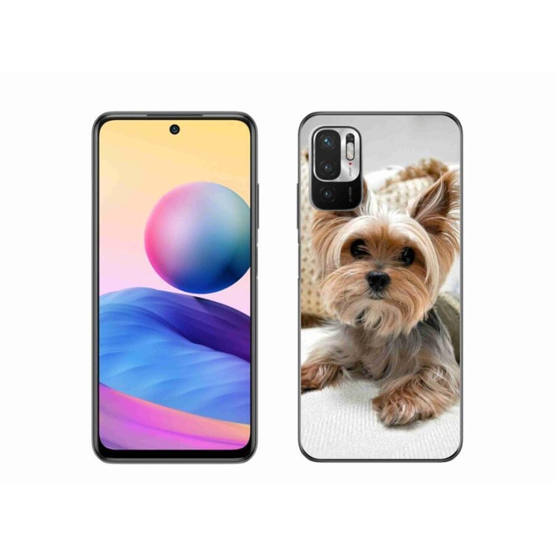 Gelový obal mmCase na mobil Xiaomi Redmi Note 10 5G - jorkšír 5