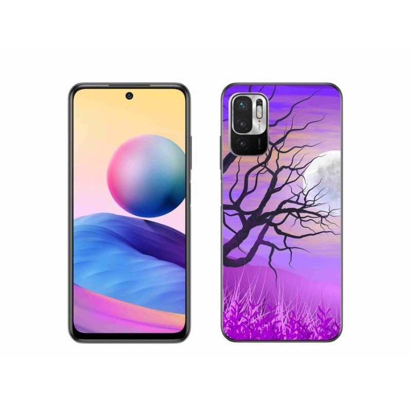 Gelový obal mmCase na mobil Xiaomi Redmi Note 10 5G - kreslený opadaný strom