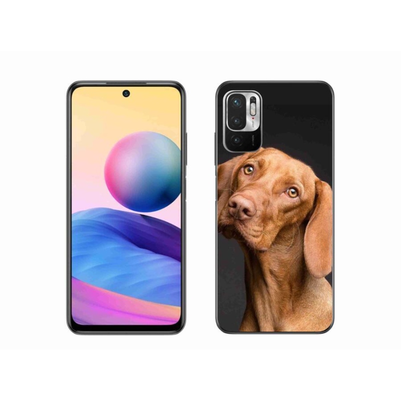 Gelový obal mmCase na mobil Xiaomi Redmi Note 10 5G - maďarský ohař