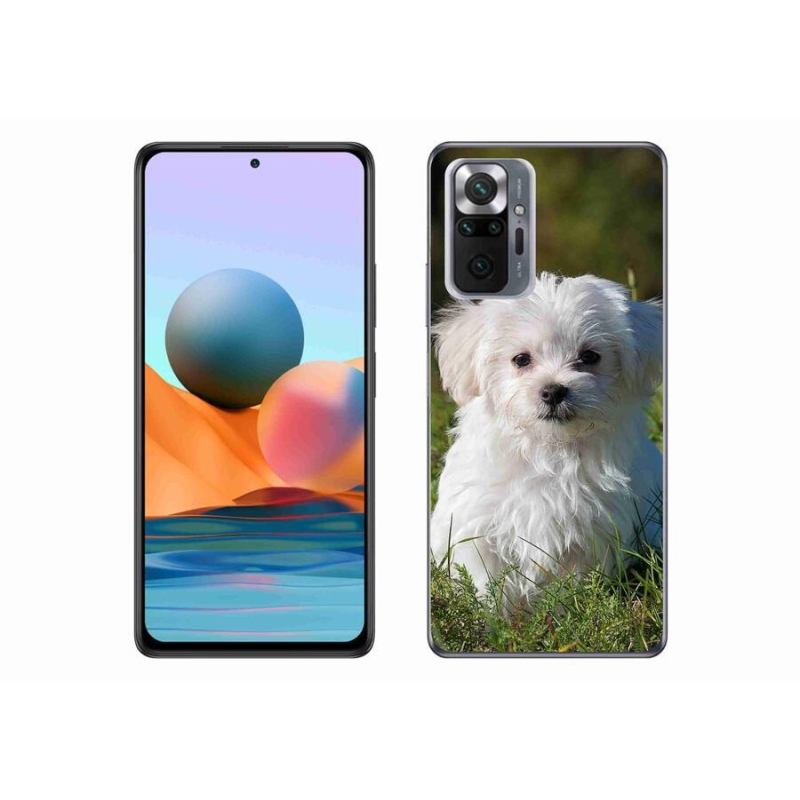 Gelový obal mmCase na mobil Xiaomi Redmi Note 10 Pro - bišonek