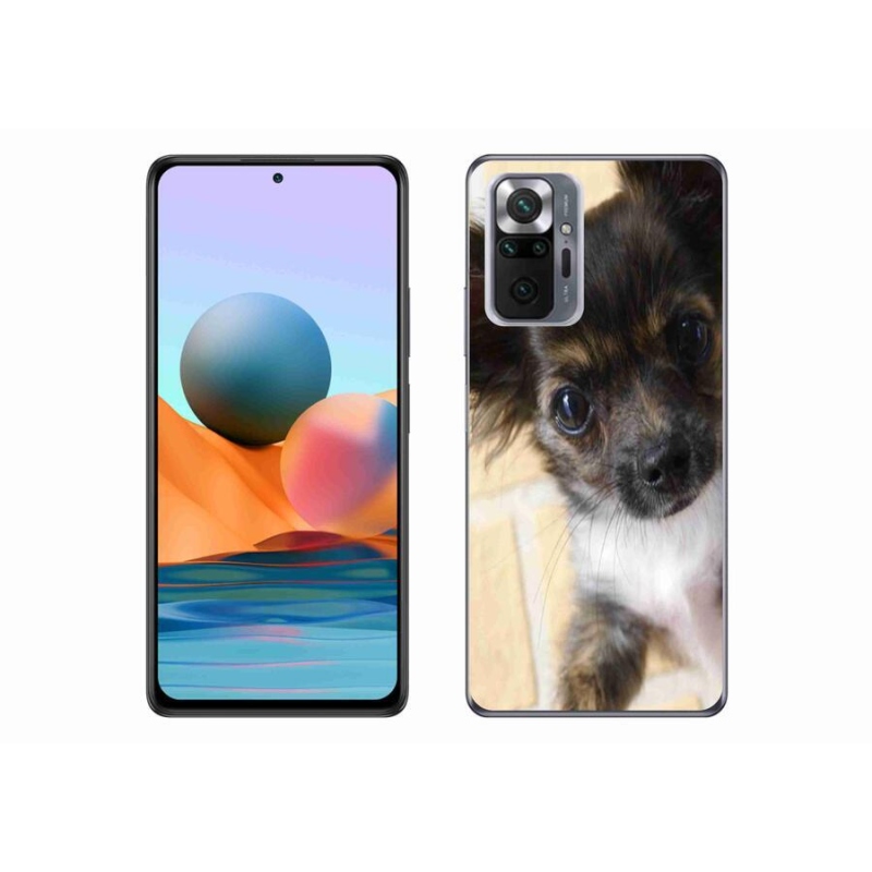 Gelový obal mmCase na mobil Xiaomi Redmi Note 10 Pro - čivava 2