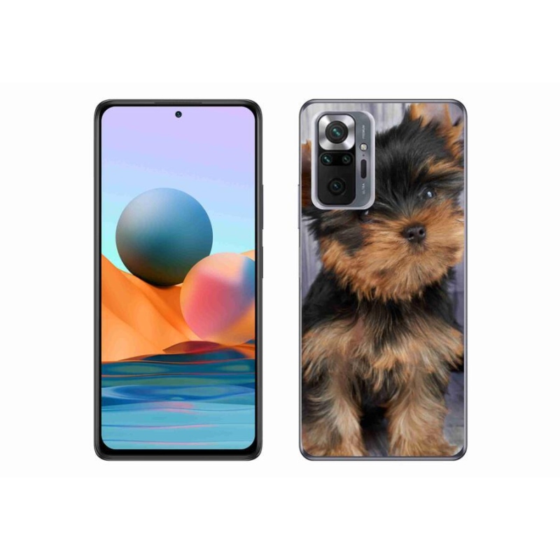 Gelový obal mmCase na mobil Xiaomi Redmi Note 10 Pro - jorkšír 9