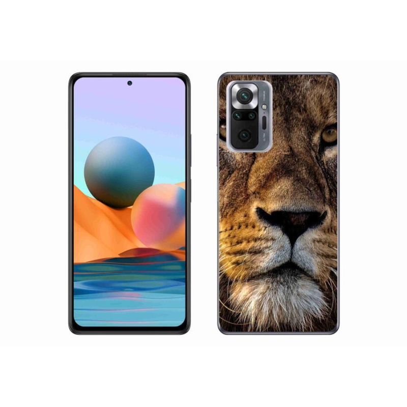 Gelový obal mmCase na mobil Xiaomi Redmi Note 10 Pro - lev