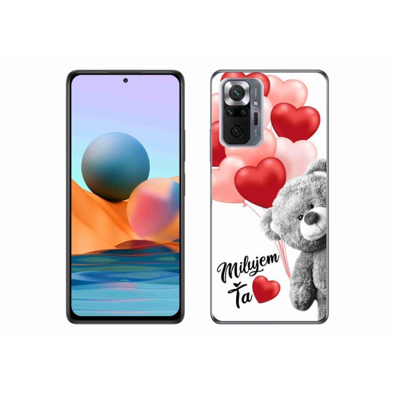 Gelový obal mmCase na mobil Xiaomi Redmi Note 10 Pro - milujem Ťa sk