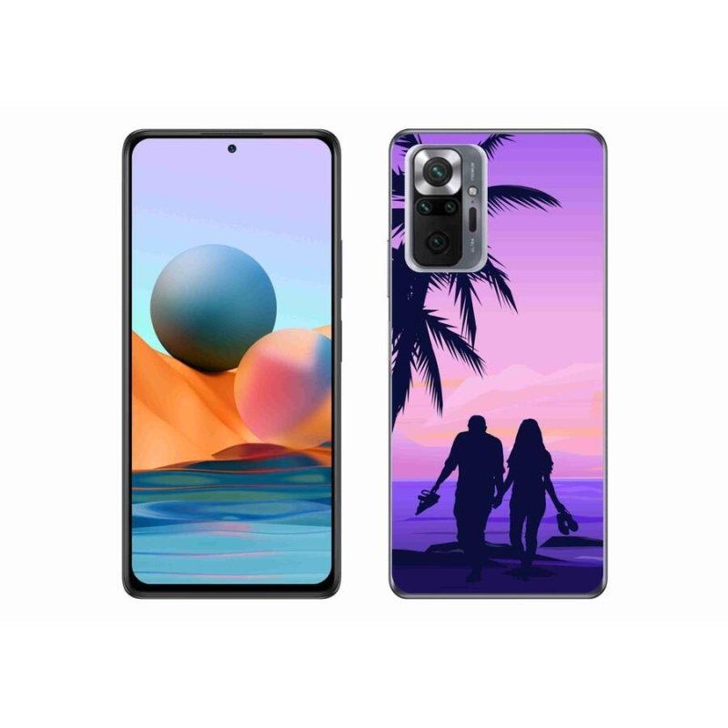 Gelový obal mmCase na mobil Xiaomi Redmi Note 10 Pro - procházka
