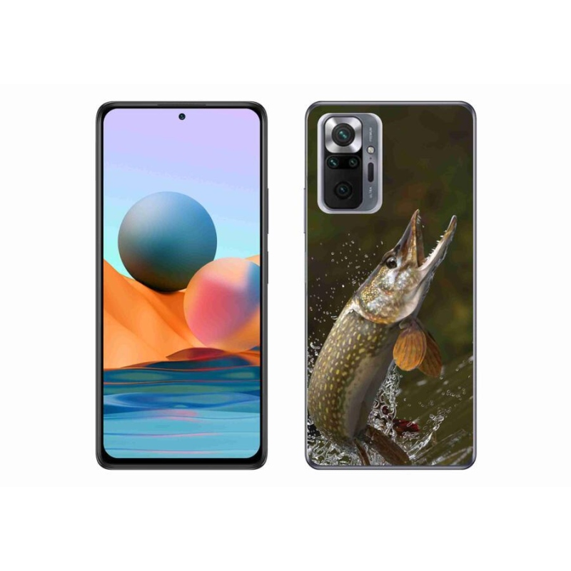 Gelový obal mmCase na mobil Xiaomi Redmi Note 10 Pro - štika