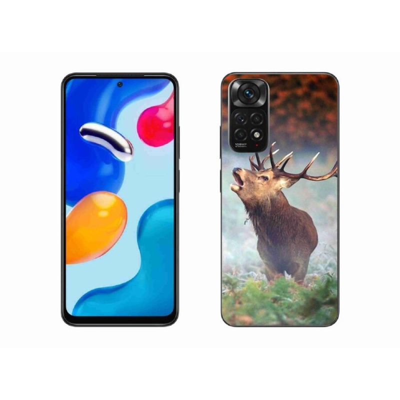 Gelový obal mmCase na mobil Xiaomi Redmi Note 11 4G - jelen 2