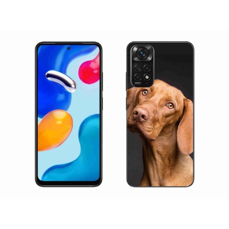 Gelový obal mmCase na mobil Xiaomi Redmi Note 11 4G - maďarský ohař